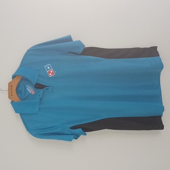 Tops - Domino's Pizza Polo Shirt (New) Halloween